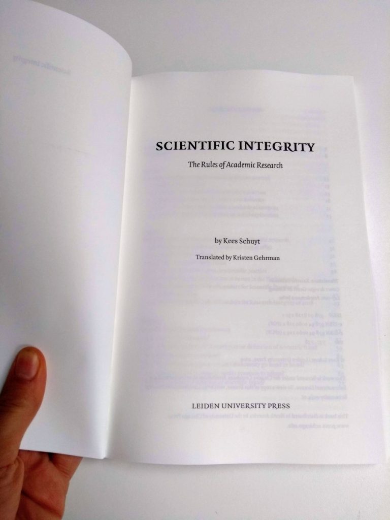 Translating Scientific Integrity: The Rules of Academic Research by Kees Schuyt | Kristen Gehrman Language Services